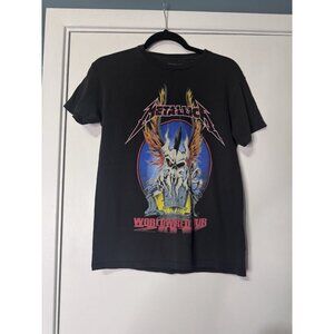 Metallica World Wired 2017 Tour T Shirt Detroit, MI Comerica Park.  Small